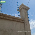 Supporto di recinzione elettrica 4,6,8,12, linee elettriche